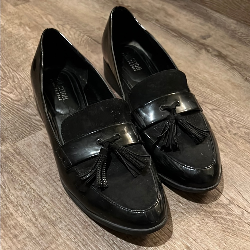 Black Tassel Loafers